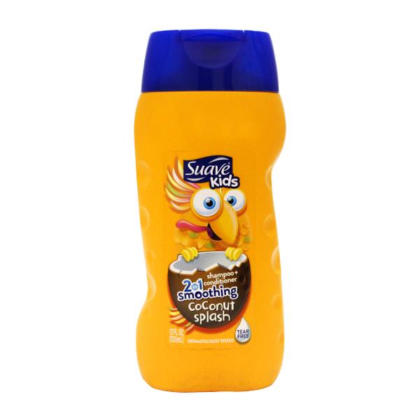 شامپو بچه سواو مدل coconut splash حجم 355 میلی لیتر